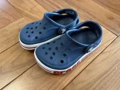 【値下げ】Crocs ベビー　美品　c6　サンダル　クロックス　14cm