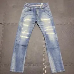 ブ*ク様 EDWIN ダメージデニム ライトブルー