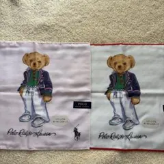 新品未使用 Polo Ralph Lauren ポロベア ハンカチ 2枚セットのサムネイル