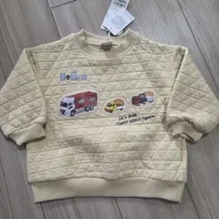 新品タグ付き TOMICA トラック刺繍 トレーナー