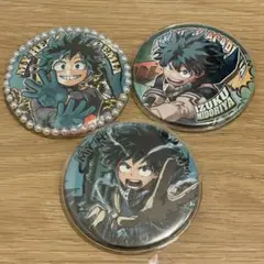 緑谷出久 デク 缶バッジ ジャンショ 原画展