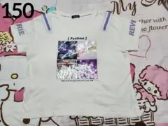 (150)肩ファスナー＊プリント＊Tシャツ＊半袖＊女の子＊しまむら