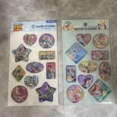 新品　正規品　セリア　ディズニー ウォーターシール トイストーリー プリンセス