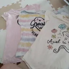 アリエル プリント タイダイ柄 トップス 3枚セット