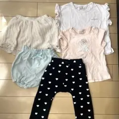 petit main 春夏服 5点まとめ売り 90cm