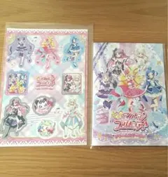 きみとアイドルプリキュア　ドリームステージ　グッズ2種　ヘアゴム4種