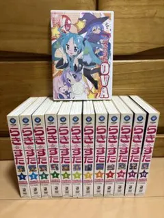 ほぼ未開封 TVアニメ らき☆すた DVD〈初回限定版〉12巻セット＋ova