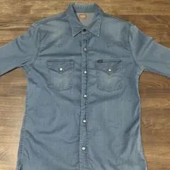 デニムウエスタンシャツ