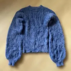 E hyphen world gallery ブルー長袖セーター