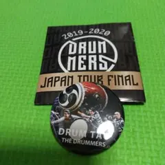 DRUM TAO ドラマーズファイナル缶バッチ