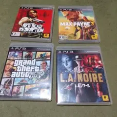 PS3 ロックスター・ゲームス 4本セット