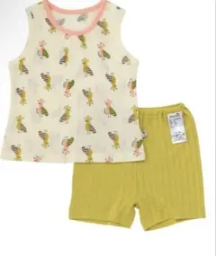 moimoln 動物柄トップス＆ショーツセット 80cm