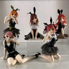 五等分の花嫁　Desktop Cute バニー　5体セット