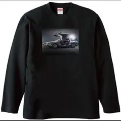 新品　デロリアン ロングtシャツ　おもしろTシャツ　メンズ　レディース　映画