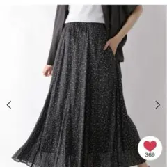 【GLOBAL WORK】エアリーリラックスフレアスカート REGULAR