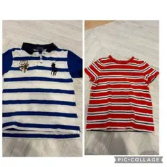 ラルフローレン　ポロシャツ　トミーフィルヒィガー　tシャツ セット