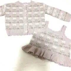 mamaraku ニットカーディガン　90サイズ