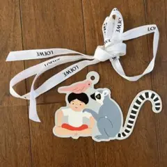 ロエベ　ショップリボン　メッセージカード