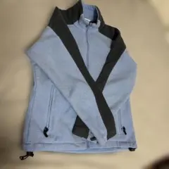 ライトブルー フリースジャケット