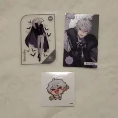 にじさんじ8周年グッズ 葛葉 ステッカー メタルカード クリアカード