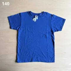 新品 140 fruits of the loom キッズ 青 半袖 Tシャツのサムネイル
