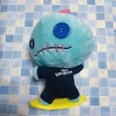 ディズニー　スティッチ　スクランプ サーフィン ぬいぐるみ