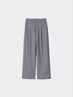 タックワイドパンツ ユニクロ M
