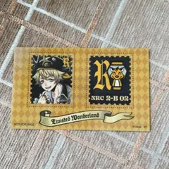 ツイステッドワンダーランド アニメイトハロウィーンフェア 購入特典 切手風シール