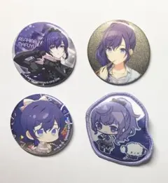 プロセカ 朝比奈まふゆ 缶バッジ ふわふわバッジ まとめ売り