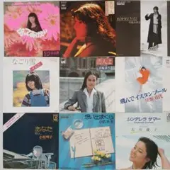 (100) 女性シンガー EPレコード９枚セット