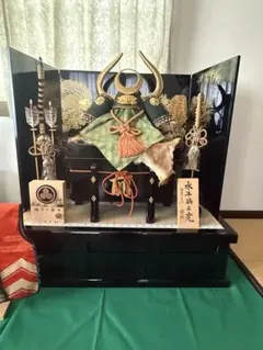 壁掛けタイプ 葛飾北斎 「桜に鷹」古布 押絵 ハンドメイド 江戸縮緬