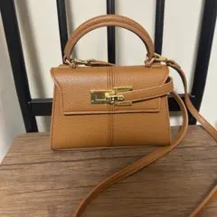 希少色✨COACH ショルダーバッグ 2way ターンロック ミニレーン 黄色 