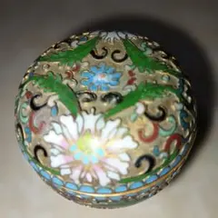 ヴィンテージ七宝焼 小物入れ