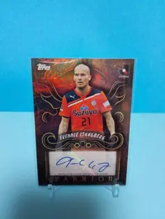 【貴重】　サッカー　ジーコ　直筆サイン ジーコ 直筆サイン 08/25 Topps jリーグ - メルカリ