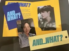 J-HOPE 展示会 ANDWHAT 入場特典 トレカ ホビ おまけ付
