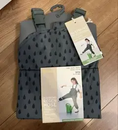 Tchibo 幼児女の子用 総柄レインパンツ（グレー）