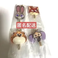 ズートピアアイスキャンディチャーム　ガチャ　4種セット