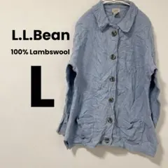 ★L.L.Bean 100% Lambswool Lサイズ