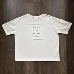vingtrois バントロア ロゴT 白T Tシャツ 白 綿100% フリー