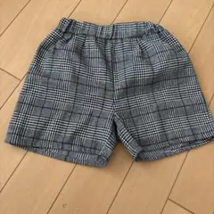 これからの季節に^_^チェック柄ハーフパンツ 120cm