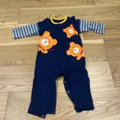 HOT.B ロンパース 80cm ネイビー クマ柄のサムネイル