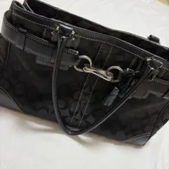 d*7様 COACH コーチ トートバッグ シグネチャー レザー