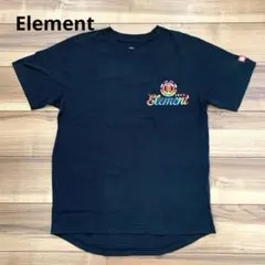 Element エレメント　Tシャツ 半袖1992年ロゴ　ブラック　Mサイズ