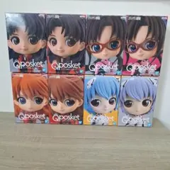 キューポスケット フィギュアエヴァンゲリオン 8種セット