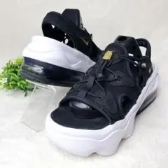 極美品✨ナイキ エアマックス ココ 厚底サンダル 黒白24cm人気モデル