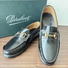 Paraboot パラブーツ コインローファー UK6.5 黒 エナメル ドレス