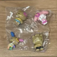 サンリオ　日焼けキティ　みんなでバカンスフィギュア　セミコンプリート