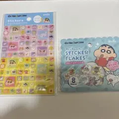 未開封 クレヨンしんちゃん タイルシール おはじきシール セット