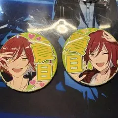 あんスタ 応援缶バッジ 夏目 - メルカリ