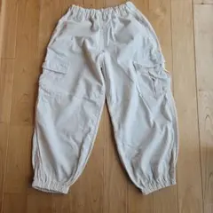ホワイト カーゴパンツ140 homegrown